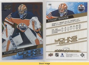 2020-21 Upper Deck Young Guns Silver Foil Stuart Skinner #496 Rookie RC