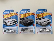 3 Hot Wheels J-Imports Nissan Skyline GODZILLA GT-R BCNR33 R32