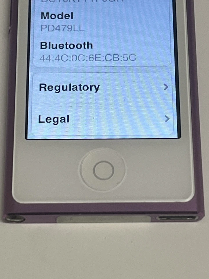 Apple iPod Nano 7ª Generación A1446 16GB MD475LL Rosa - Grabado Foto 3 de 4