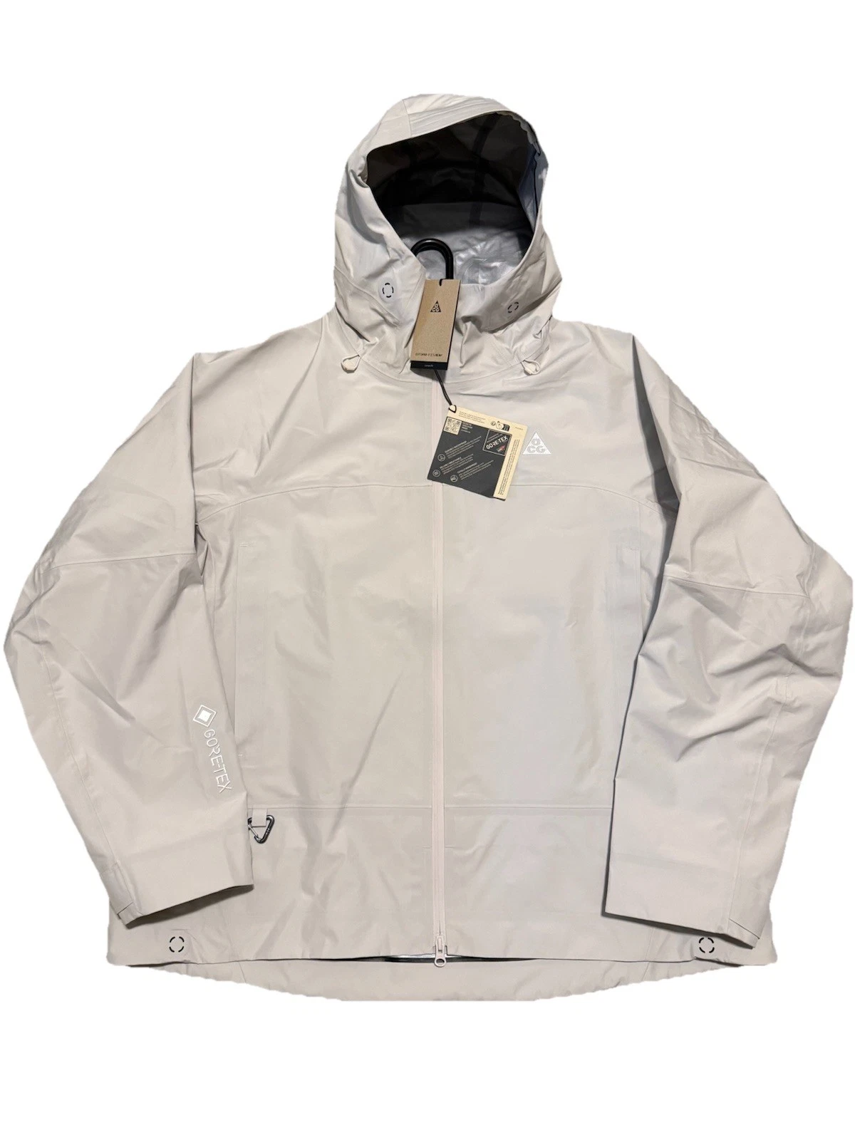 Nike ACG Misery Ridge GORE-TEX Storm-FIT ADV Outer Shell Jacket XL Summit White
