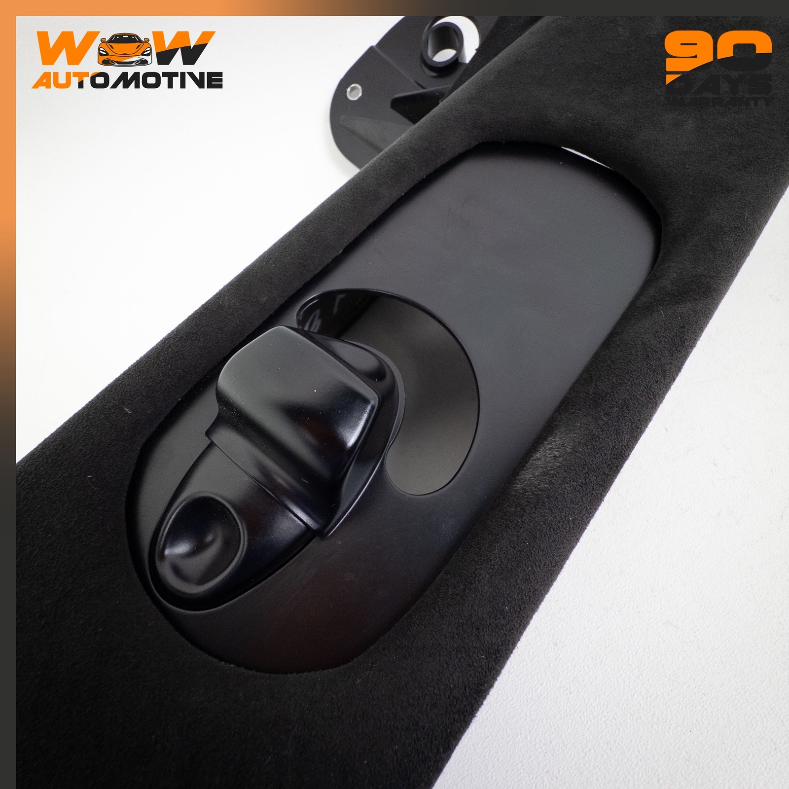 08-19 MASERATI GRANTURISMO S RIGHT PASSENGER SIDE UPPER B PILLAR TRIM BLACK OEM