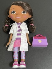 Disney Doc McStuffins 11.5" DOLL Time for Your Checkup WORKS  Medical Bag