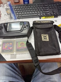 Sega Game Gear Console W/2 Games & Case