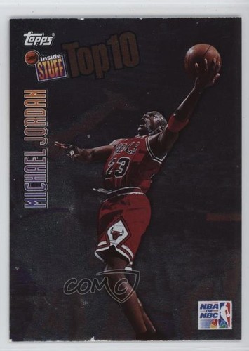 Michael Jordan #IS1 1997 Topps Inside Stuff card