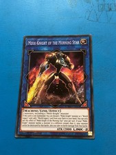 YUGIOH Secret Rare Mekk-Knight Of The Morning Star CYHO-EN045 1st Edition