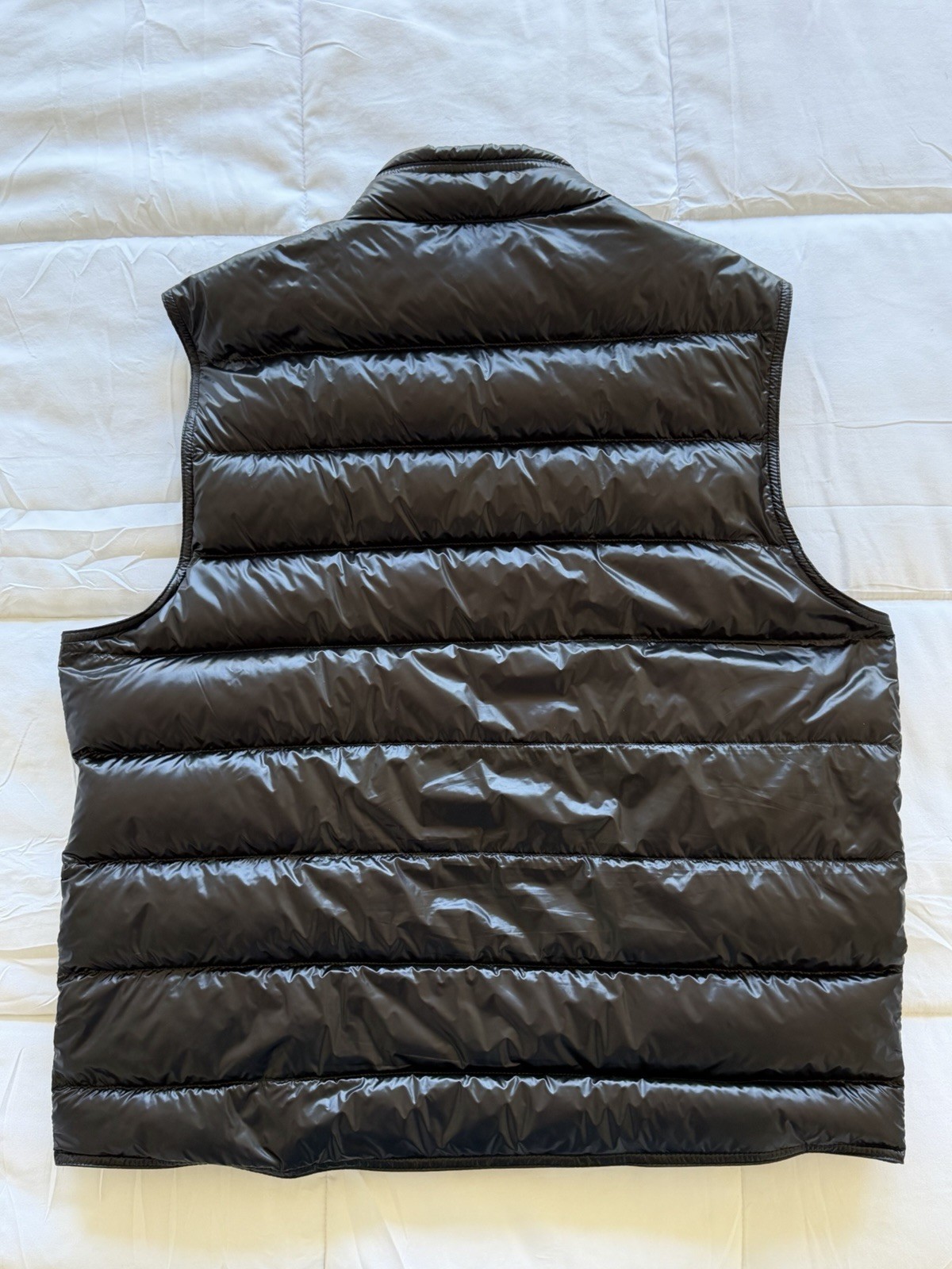 Authentic MONCLER Gui Packable Down Vest - Black … - image 3
