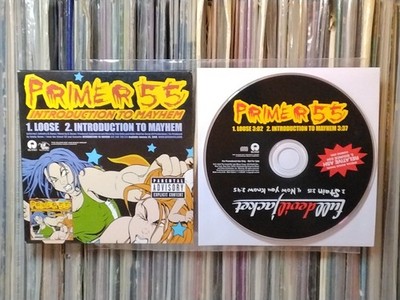 PRIMER 55 Introduction to Mayhem FULL DEVIL JACKET CD PROMO NU METAL HARDCORE