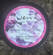 Wen by Chaz Dean Re-Moist Hydrating Hair Mask 8 oz - Spring honey lilac - New