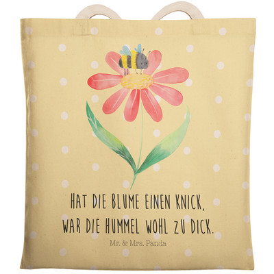 Tote Bag Hummel Blume - Geschenk Lustige Sprüche Stoffbeutel Hummeln Wespe B..