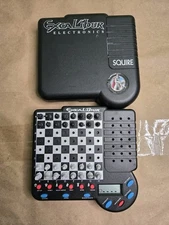 Excalibur Squire Portable Electronic Chess Set 117E Tested EUC
