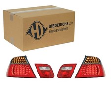 DIEDERICHS TUNING LED RÜCKLEUCHTEN SATZ KLARGLAS ROT SCHWARZ passend für BMW 3er
