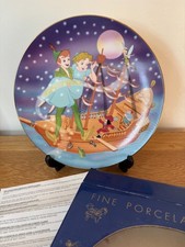 Disney 1953 Peter Pan Cartoon Classics Collectible Plate Kenleys LTD