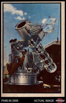 1954 Bowman Power for Peace #70 140 Miles Up! 2 - GOOD