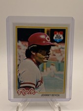 1978 Topps Johnny Bench #700 Cincinnati Reds - GOOD CENTERING
