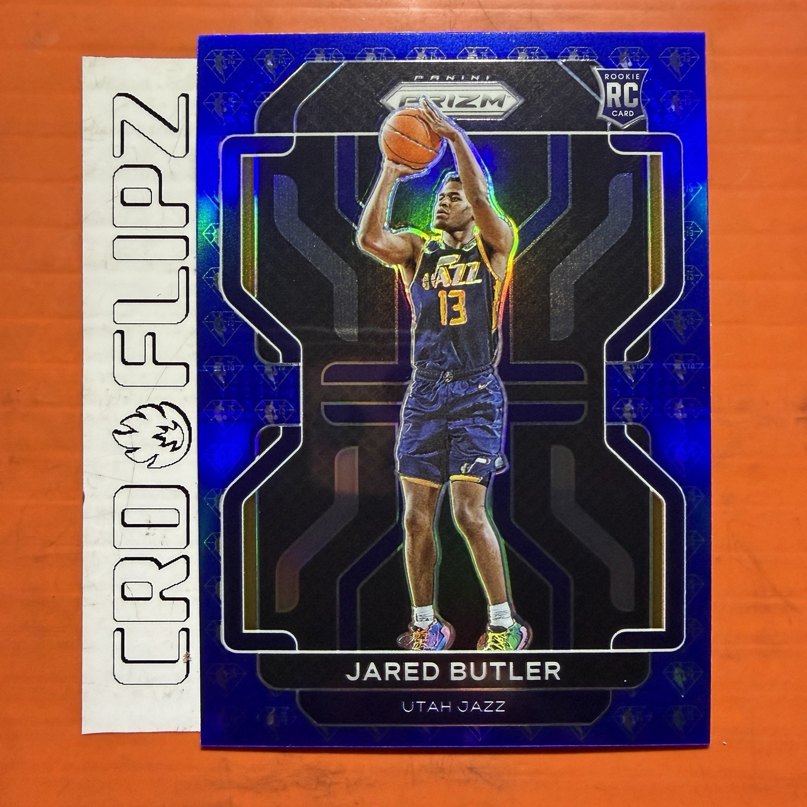 2021-22 Panini Prizm Parallel NBA 75th Diamond Blue JARED BUTLER RC #290 Jazz