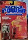 Captain Power Soaron Sky Sentry Vintage Soldiers of the Future 1987 Mattel