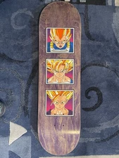 Rare new 1st release Hook Ups JK Industries Dragon Ball Z skateboard deck