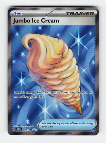 Jumbo Ice Cream Chaos Rising 109/086 Pokemon Holofoil NM