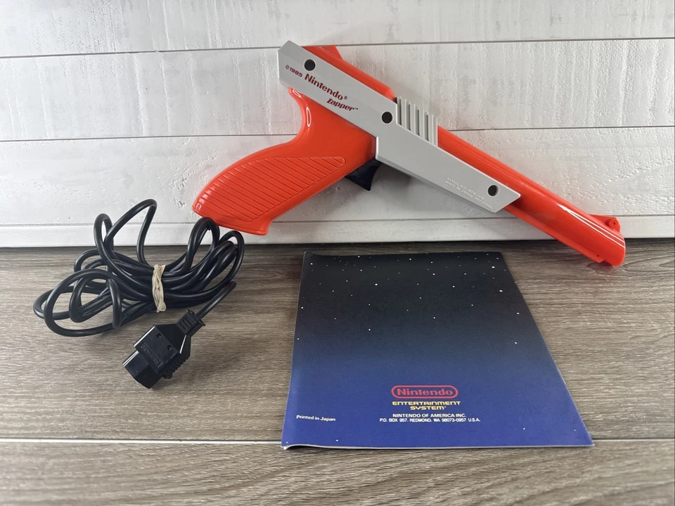 Оранжевый пистолет Nes Zapper с проверенной вручную супербыстрая доставка Nintendo - Изображение 2 из 2
