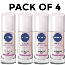 4 PACK Nivea Desodorante Serum Tono Natural Classic Roll-On - Vitamina C 40ml