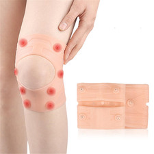 Magnetic Knee Pads, 1 Pair Breathable Silicone Knee Brace Pads, Open Patella Kne