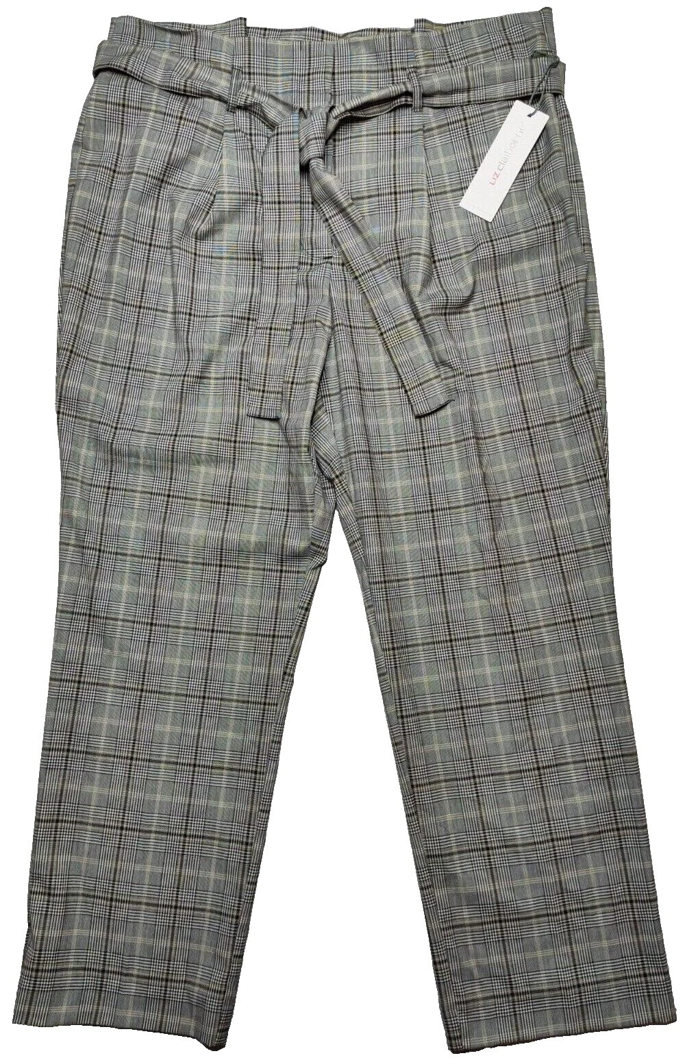 Pantalones de cuadros para mujer Liz Claiborne