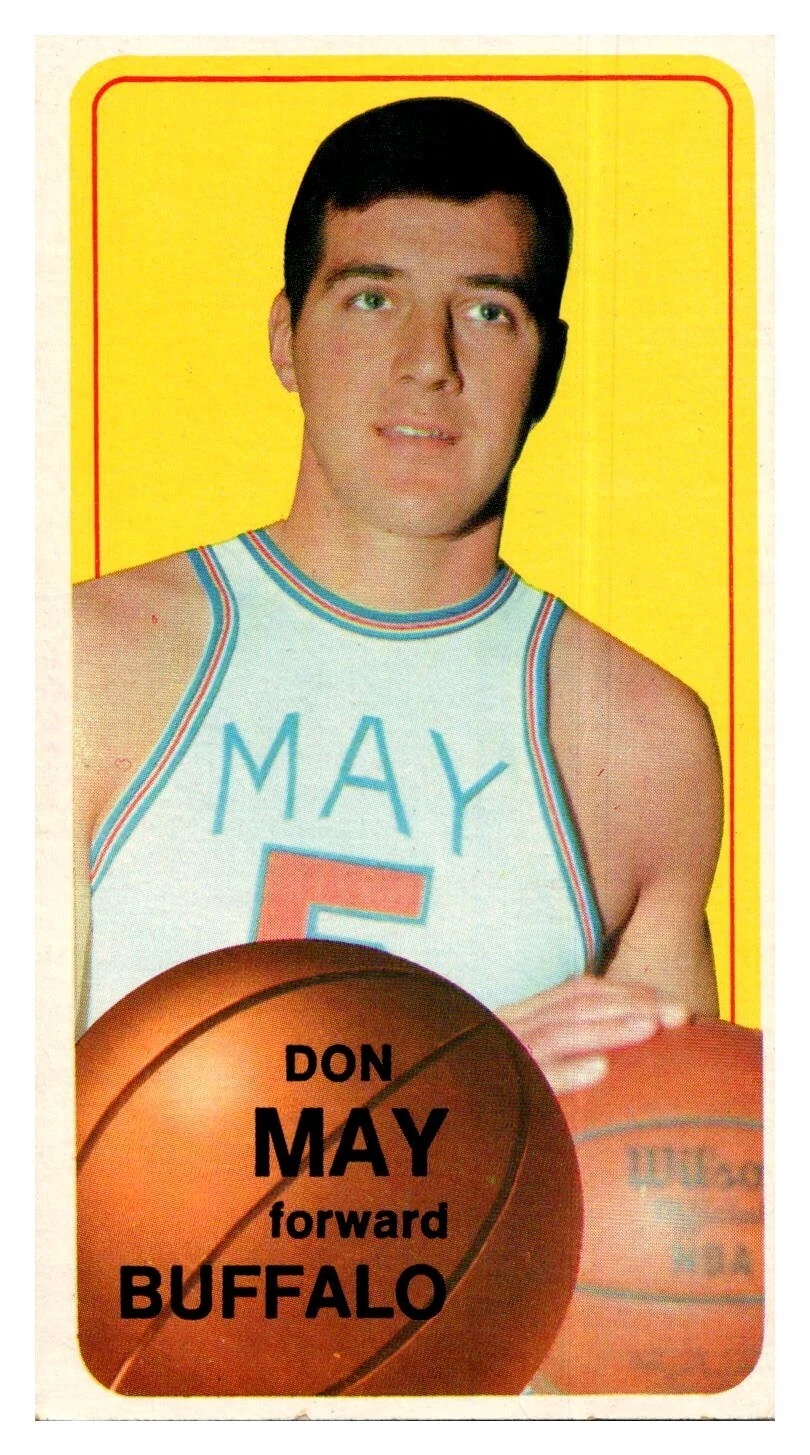 Don May trading card