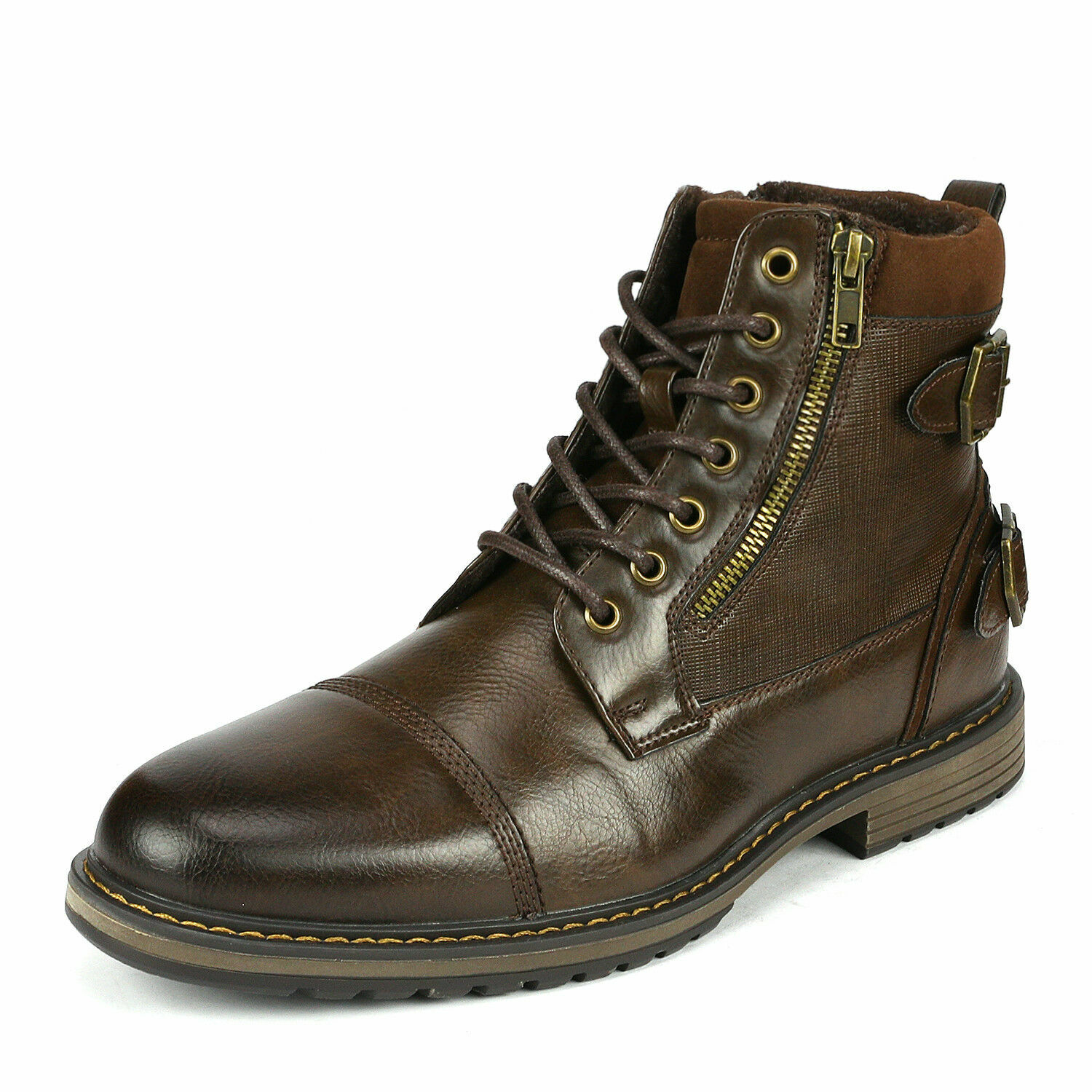 Men's Combat Motorcycle Boots Oxford 