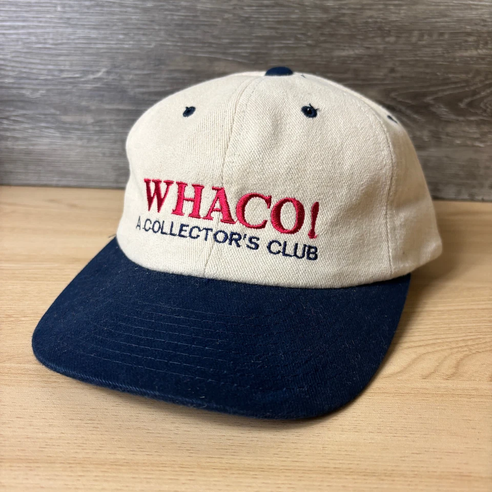 Gorra Whaco Vintage Gorra Snap Back Beige Club de Coleccionistas Ajustable Foto 3 de 4