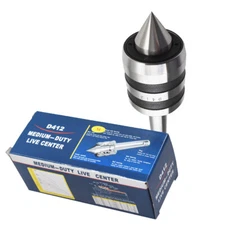 MT2 Live Center Morse Taper 2MT Triple Bearing Spindle For Lathe Milling CNC