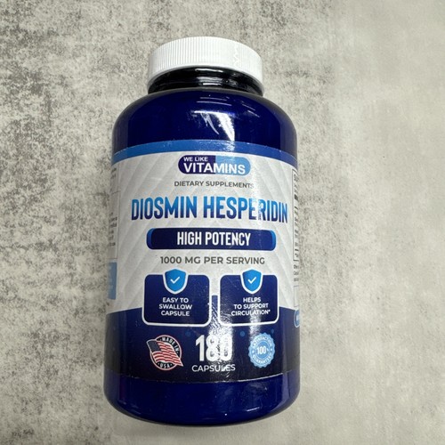 Diosmin Hesperidin 1000mg Per Serving 180 Capsules 90 Day Supply eBay
