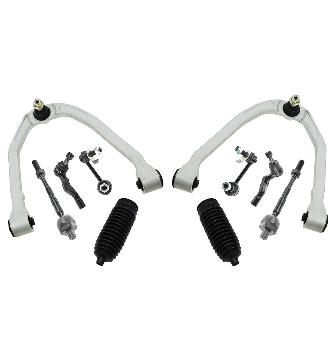 Infinity G 35 2008 VAP 14-Piece Front Suspension Kit For Infiniti G35 &  Nissan 350Z  Control Arms, Tie Rods, Sway Bar Links