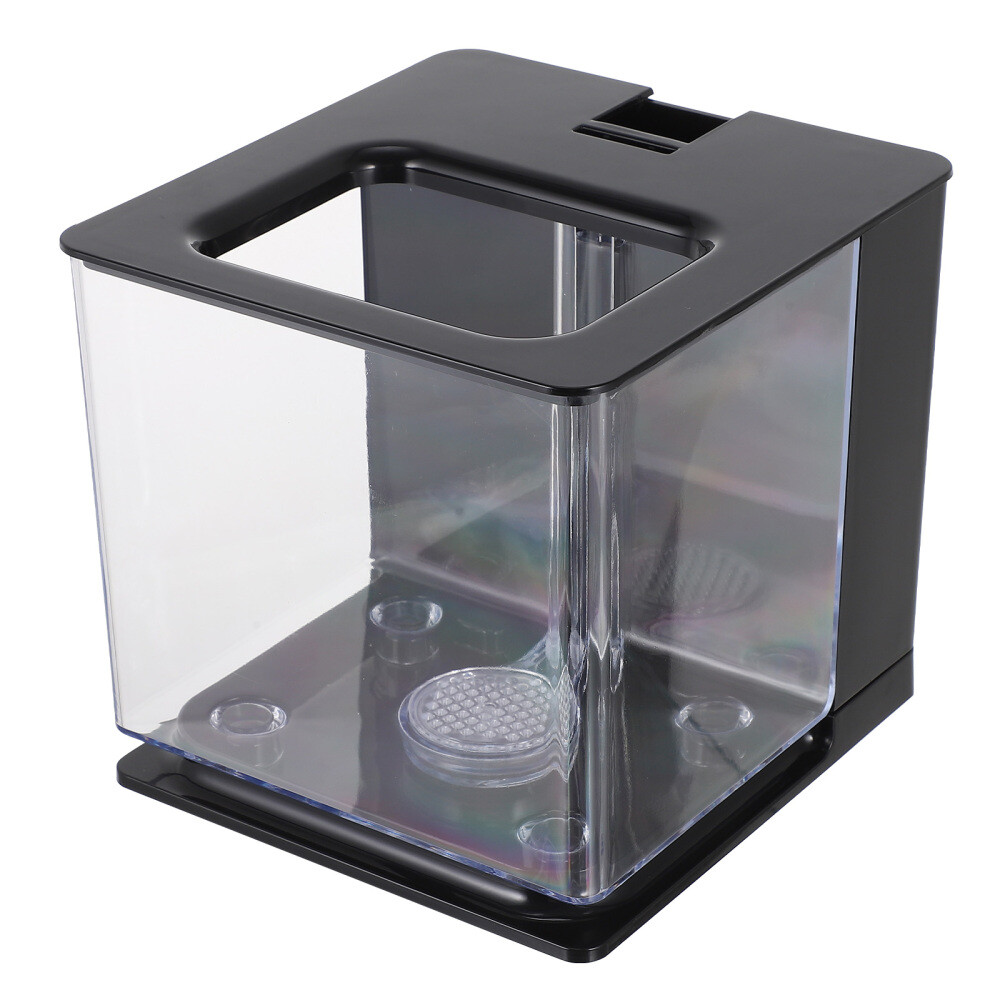 Transparent Small Clear Betta Fish Tank Containers for Easy Water Changes