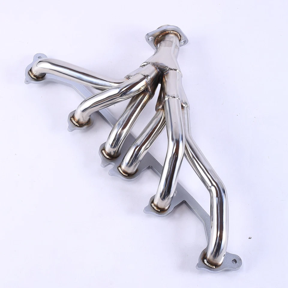 For 1991-1999 Jeep Wrangler Cherokee 4.0L L6 TJ YJ Stainless Manifold Header - Image 4 of 4