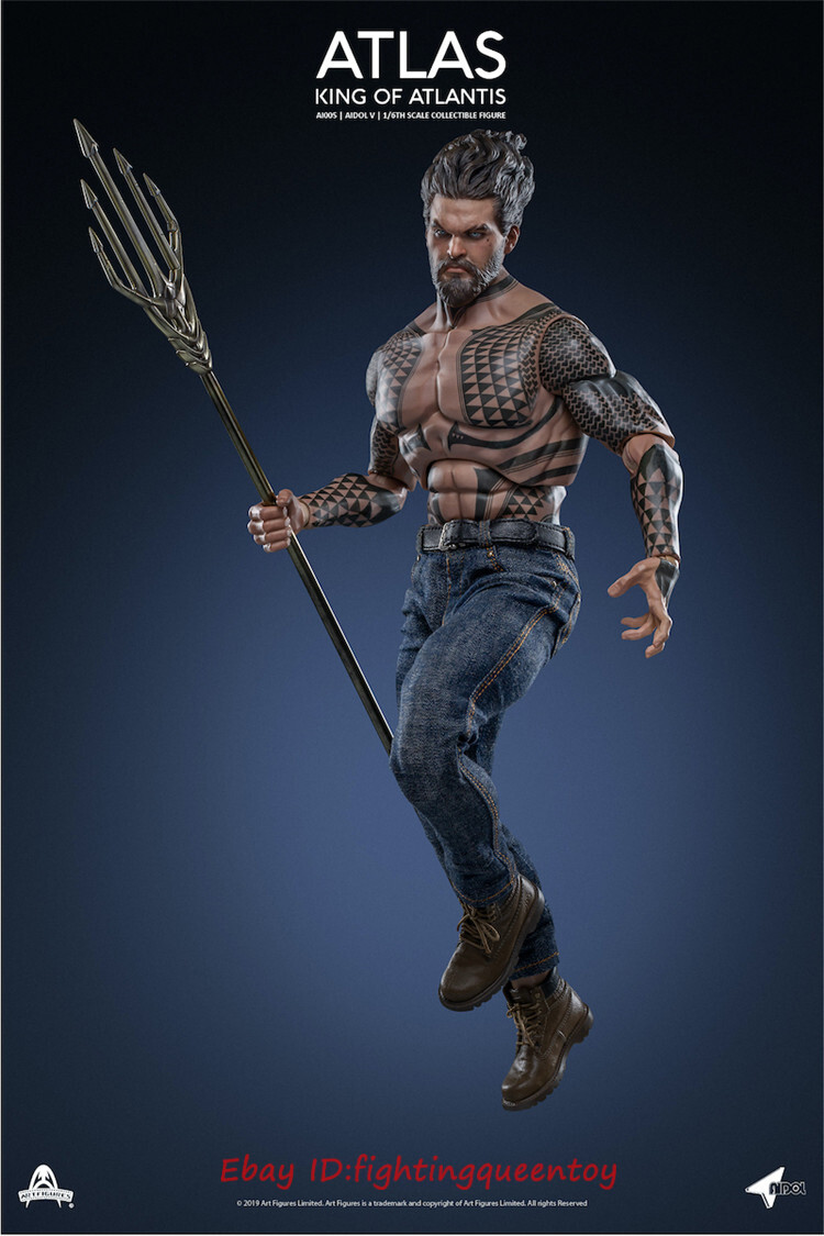Art Figures AI-005 Aquaman King Of The Atlantis Atlas 1/6 Figure