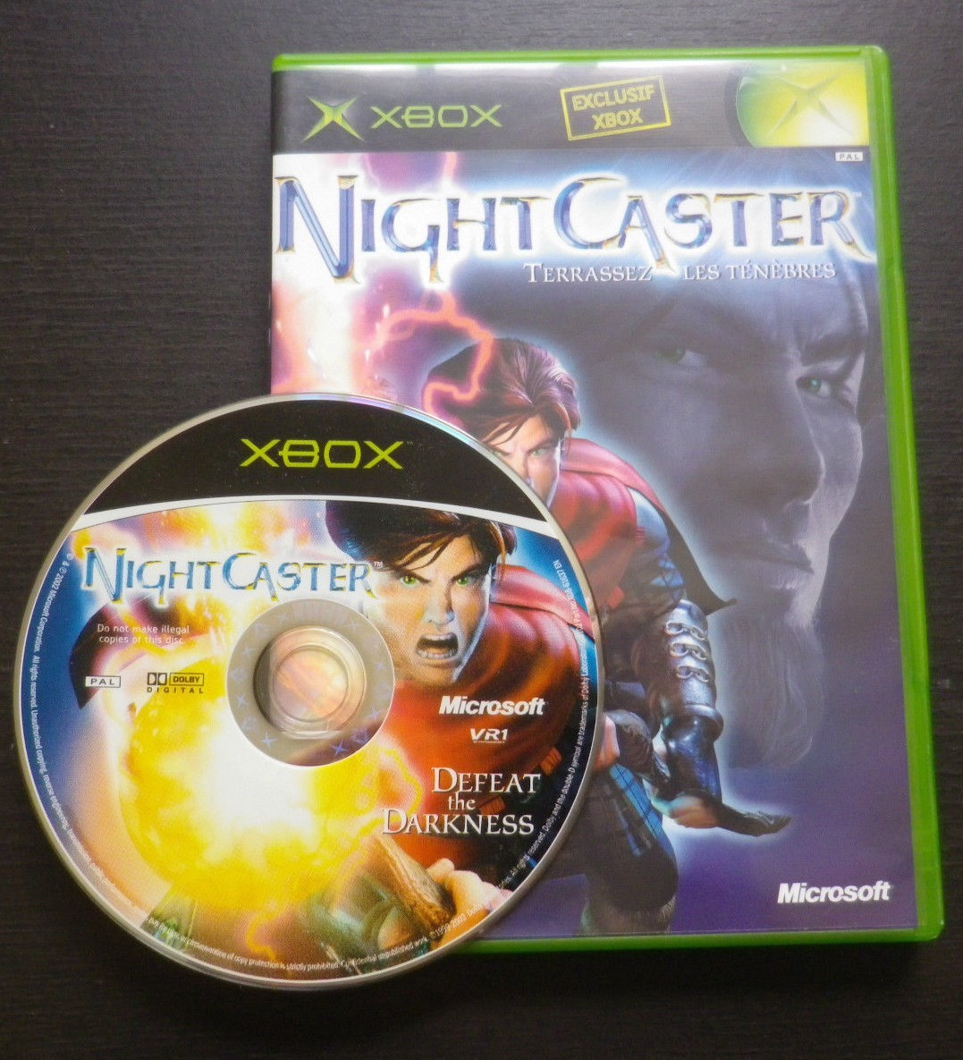 Jeu NIGHTCASTER : Terrassez Les Ténèbres - Xbox (PAL) - Bon état - Testé Et Nettoyé