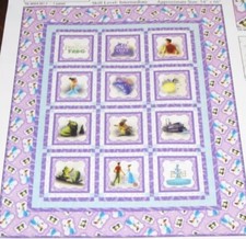 Child s Disney Princess And The Frog Quilt/Comforter 40X58 Crib/Toddler