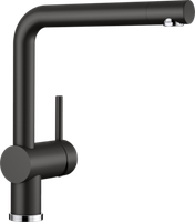 Blanco Linus KüChenarmatur Hochdruck Silgranit-Look Schwarz 526149
