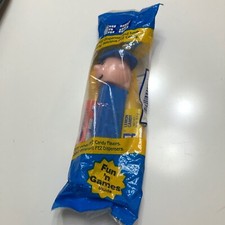 Pez Peanuts Charlie Brown Snoopy Candy Dispenser Blue Stem New Vintage