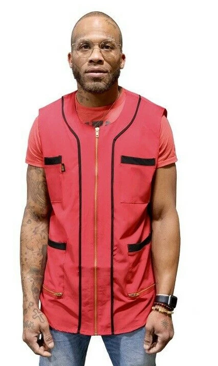 Chaleco de peluquero King Midas Chaleco de corte de pelo Chaleco de peluquero para hombre Foto 3 de 4