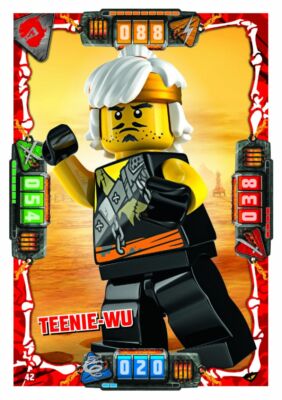 42 - Teenie-Wu - Helden Karte - LEGO Ninjago SERIE 4