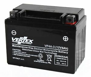Vertex Battery For Yamaha YQ 50 R Aerox 2009