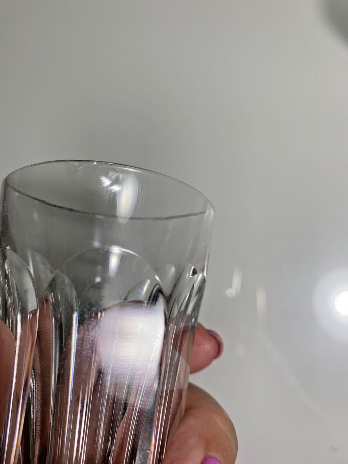 Beautiful Set of 4 Small Glass Baccarat Cup Harcourt Model eBay