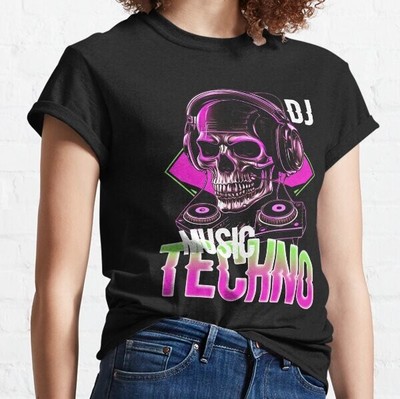 TECHNO MUSIC DJ Classic T-Shirt