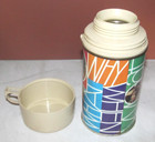 Vintage ABC Television Curiosity Shop Who What Where Metal Thermos 1972 — photo 5