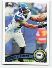 2011 Topps #102 Chris Clemons NM-MT Seahawks ID:100145