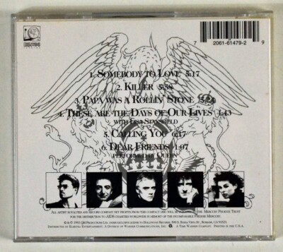 Five Live /George Michael and Queen With Lisa Stansfield CD HR