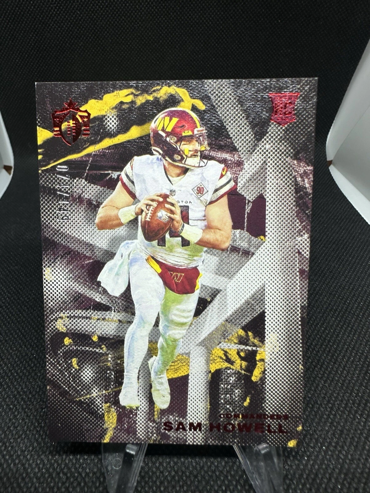 Sam Howell trading card