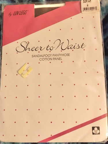 NIP LUV LEGS SHEER TO WAIST SANDALFOOT 