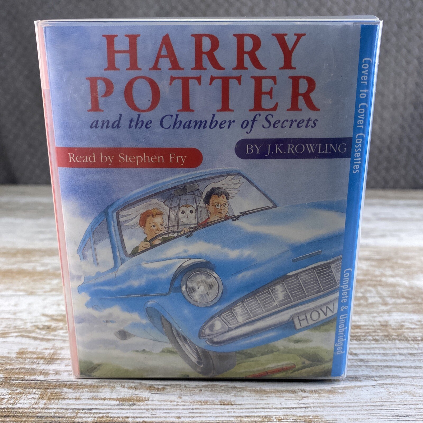 Harry Potter and the Chamber Of Secrets audio 6 cassettes read by Stephen Fry